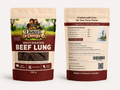 Beef Lung– 100g Dehydrated Dog Treats