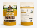 Chicken Heats – 100g Dehydrated Dog Treats